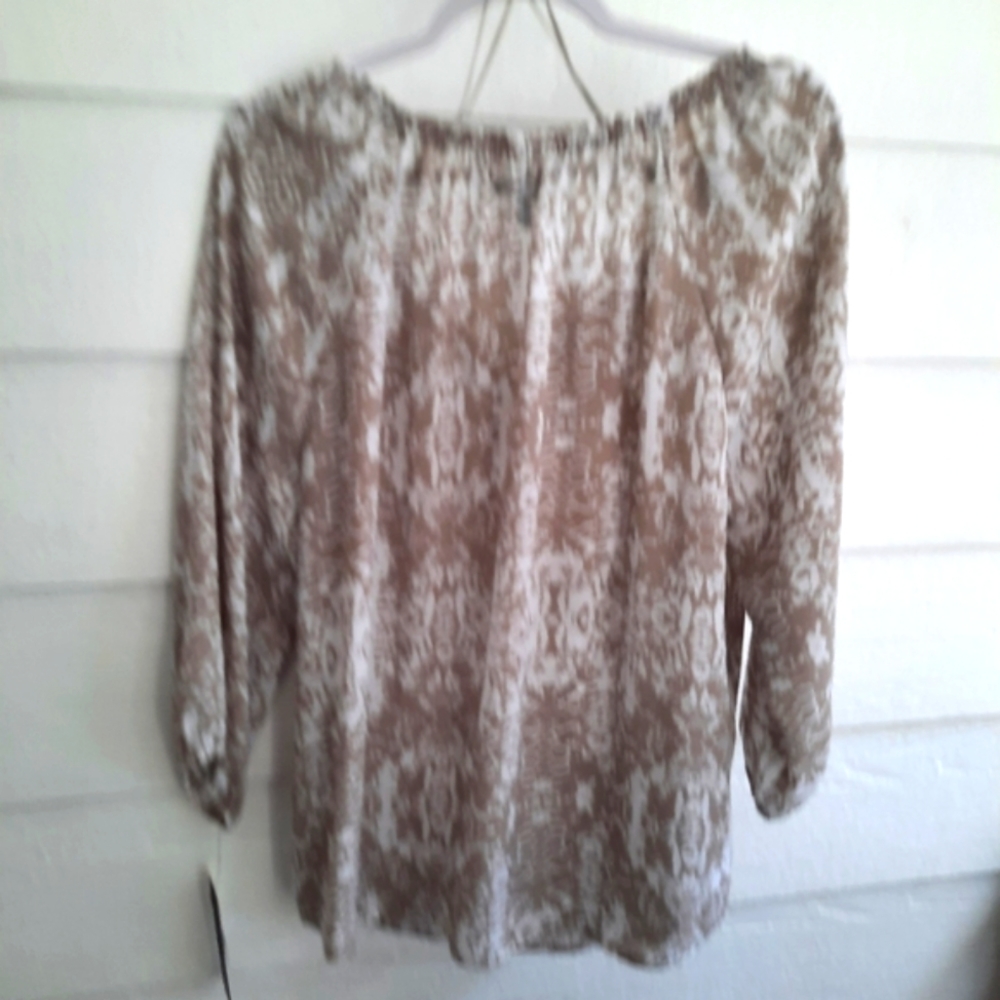 Apt 9 Henley Peasant blouse - Picture 10 of 11